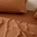 Terracotta Bamboo Bed Sheet - Image 6
