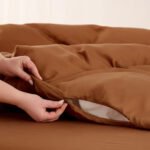 Terracotta Bamboo Bed Sheet - Image 5