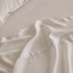 White Bamboo Bed Sheet - Image 6