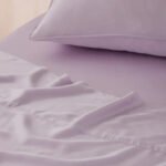 Lilac Bamboo Bed Sheet - Image 6