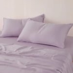 Lilac Bamboo Bed Sheet - Image 5