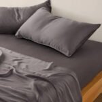 Charcoal Bamboo Bed Sheet - Image 6