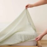 Nina Stripe Bamboo Bed Sheet - Image 5
